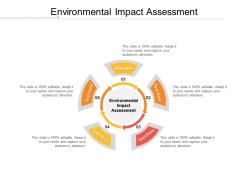 Environmental impact assessment ppt powerpoint presentation slides diagrams cpb