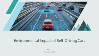 Environmental Impact Of Self Driving Cars PPT Slides AT