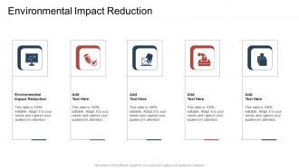 Environmental Impact Reduction In Powerpoint And Google Slides Cpb