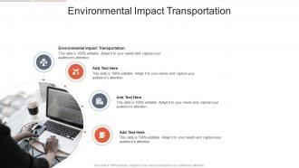 Environmental Impact Transportation In Powerpoint And Google Slides Cpb