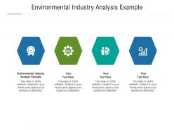 Environmental industry analysis example ppt powerpoint presentation infographics brochure cpb