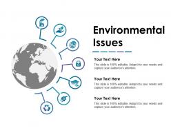 Environmental issues powerpoint slide images