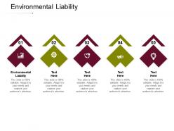 Environmental liability ppt powerpoint presentation professional structure cpb
