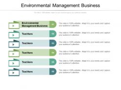 Environmental management business ppt powerpoint presentation background image cpb
