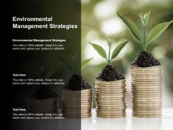 Environmental management strategies ppt powerpoint presentation outline professional cpb