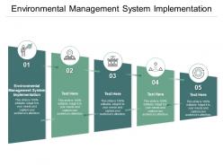 Environmental management system implementation ppt powerpoint presentation portfolio cpb