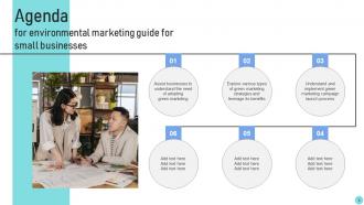 Environmental Marketing Guide For Small Businesses MKT CD V Slides Aesthatic