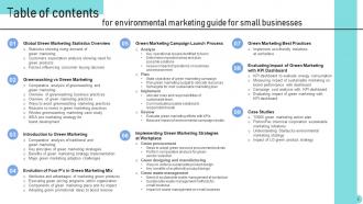 Environmental Marketing Guide For Small Businesses MKT CD V Idea Aesthatic