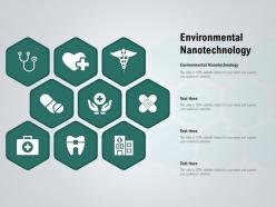 Environmental nanotechnology ppt powerpoint presentation icon master slide