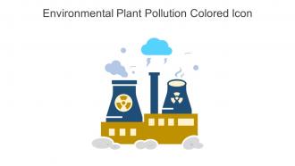 Environmental Plant Pollution Colored Icon In Powerpoint Pptx Png And Editable Eps Format