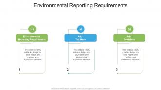 Environmental Reporting Requirements In Powerpoint And Google Slides Cpb