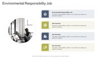 Environmental Responsibility Job In Powerpoint And Google Slides Cpb