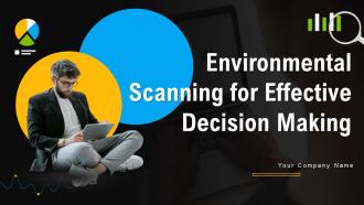 Environmental Scanning For Effective Decision Making Powerpoint Presentation Slides