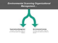 Environmental Scanning Organizational Management Information Systems Policy Formulation