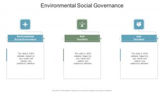 Environmental Social Governance In Powerpoint And Google Slides Cpb