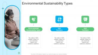 Environmental Sustainability Types In Powerpoint And Google Slides Cpb