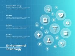 Environmental toxicology ppt powerpoint presentation visual aids infographics