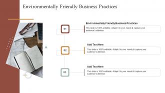 Environmentally Friendly Business Practices In Powerpoint And Google Slides Cpb