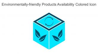 Environmentally Friendly Products Availability Colored Icon In Powerpoint Pptx Png And Editable Eps Format