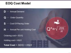 Eoq cost model presentation powerpoint example