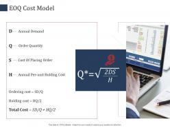 Eoq cost model scm performance measures ppt themes