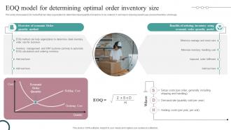EOQ Model For Determining Optimal Order Inventory Size Strategic Guide For Inventory