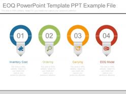 Eoq powerpoint template ppt example file