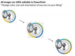 44073788 style circular loop 4 piece powerpoint presentation diagram infographic slide