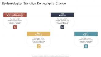 Epidemiological Transition Demographic Change In Powerpoint And Google Slides Cpb
