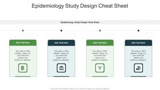 Epidemiology Study Design Cheat Sheet In Powerpoint And Google Slides Cpb