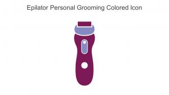 Epilator Personal Grooming Colored Icon In Powerpoint Pptx Png And Editable Eps Format