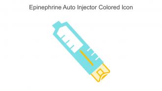Epinephrine Auto Injector Colored Icon In Powerpoint Pptx Png And Editable Eps Format