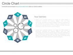eq Ten Staged Circle Chart And Icons Flat Powerpoint Design
