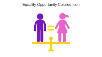 Equality Opportunity Colored Icon In Powerpoint Pptx Png And Editable Eps Format