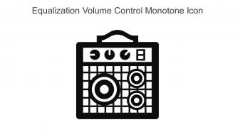 Equalization Volume Control Monotone Icon In Powerpoint Pptx Png And Editable Eps Format