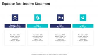 Equation Best Income Statement In Powerpoint And Google Slides Cpb