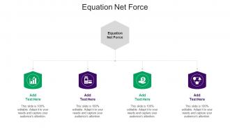 Equation Net Force Ppt Powerpoint Presentation Portfolio Good Cpb