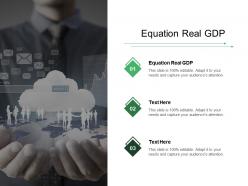 Equation real gdp ppt powerpoint presentation styles summary cpb