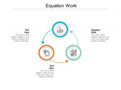 Equation work ppt powerpoint presentation outline design ideas cpb