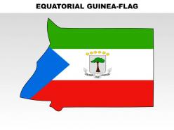 Equatorial guinea country powerpoint flags