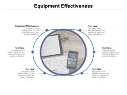 Equipment effectiveness ppt powerpoint presentation show format cpb