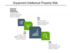 Equipment intellectual property risk ppt powerpoint presentation file demonstration cpb
