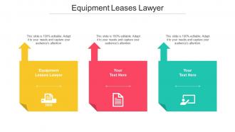 Equipment Leases Lawyer Ppt Powerpoint Presentation Outline Information Cpb