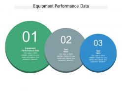 Equipment performance data ppt powerpoint presentation portfolio ideas cpb