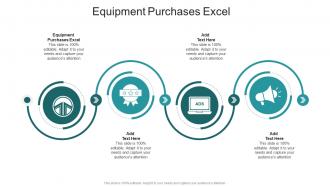 Equipment Purchases Excel In Powerpoint And Google Slides Cpb