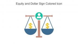 Equity And Dollar Sign Colored Icon In Powerpoint Pptx Png And Editable Eps Format