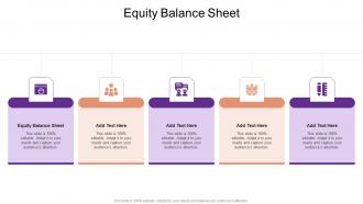 Equity Balance Sheet In Powerpoint And Google Slides Cpb