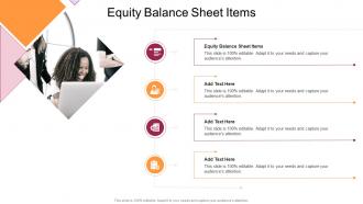 Equity Balance Sheet Items In Powerpoint And Google Slides Cpb