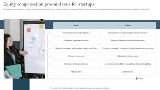 Equity Compensation Pros And Cons For Startups