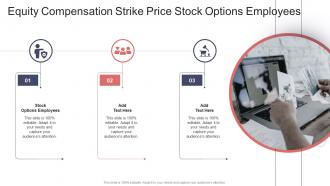 Equity Compensation Strike Price Stock Options Employees In Powerpoint And Google Slides Cpb